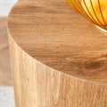 The Cylindrical Table With Its Patterned Design Can Be Easily Integrated Into A Variety Of Interior Styles, From Coffee Tables To Small Dining Tables, Workbenches Or Makeshift Writing Desks. Wood Mdf