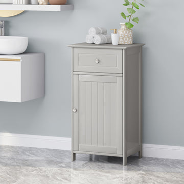 Bathroom Cabinet Light Grey Mdf