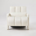 Modern Upholstered Accent Chair, Comfortable Linen Fabric With A Pillow For Living Room,Bedroom. Linen, Beige Beige Primary Living Space Modern Pine Foam Wood Fabric