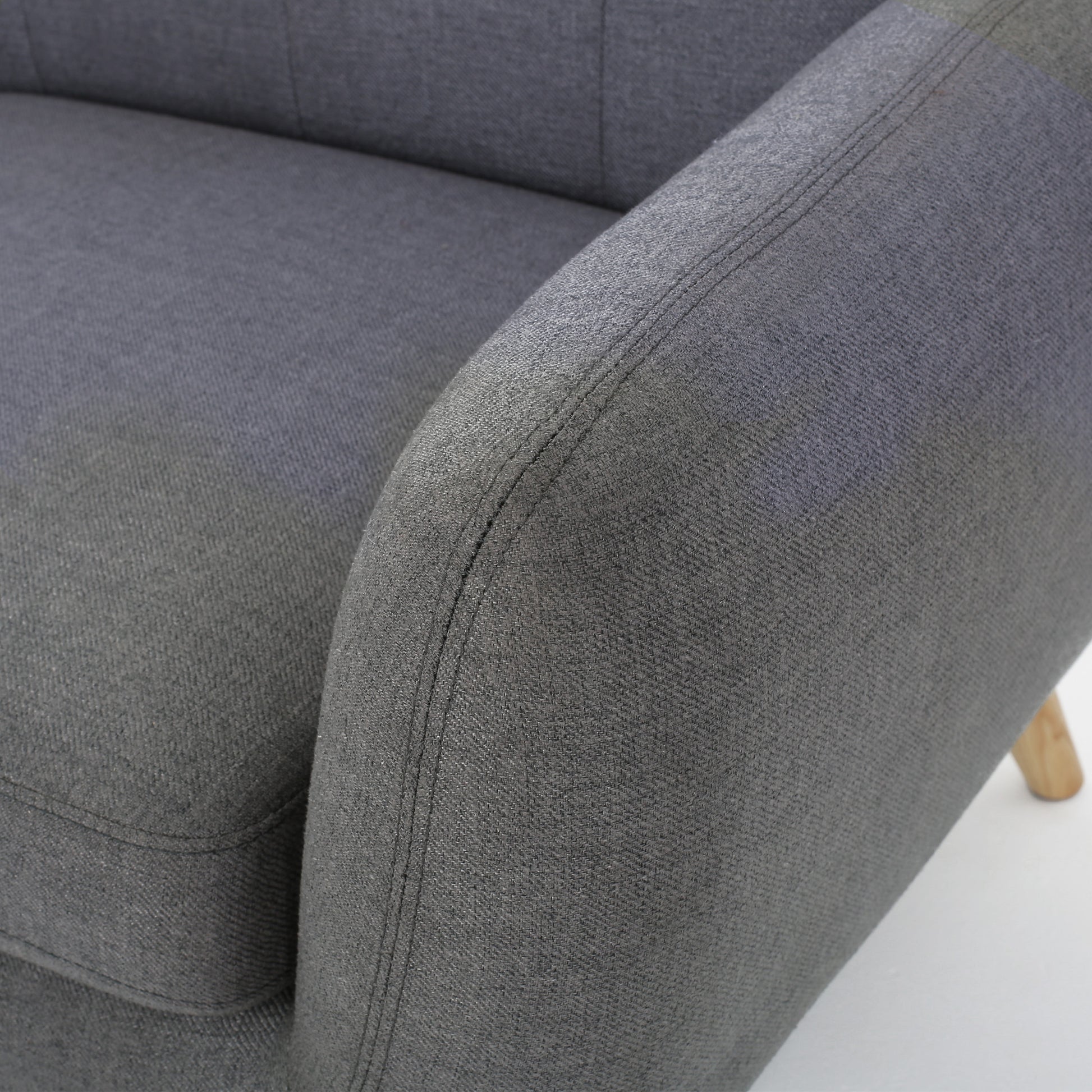 Sofa Dark Grey Fabric