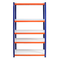 Capacity Garage Storage Shelves Heavy Duty Blue,Orange Iron