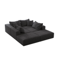 Oversized Sponge Cloud Sofa,Modern Upholstered Sectional Sofa Couch Set,Modular 162