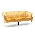 3 Seater Sofa Honey Velvet