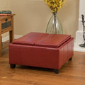 Mansfield Ottoman Red Pu