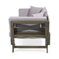 Serene Daybed Grey Fabric