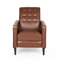 Recliner Light Brown Pu