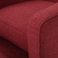 Recliner Red Fabric