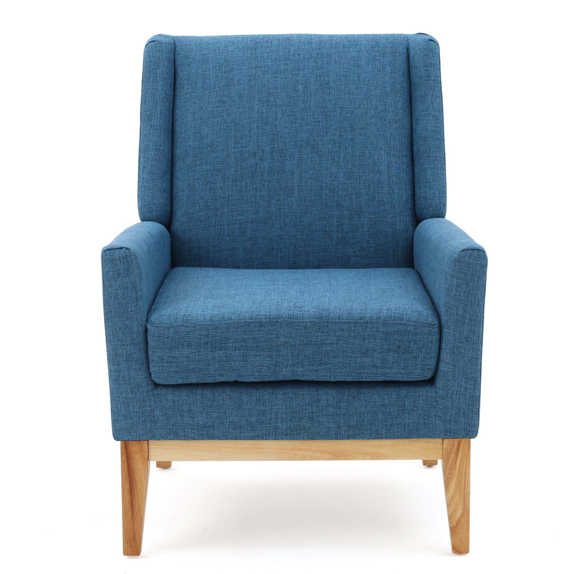 Kd Accent Chair Blue Fabric