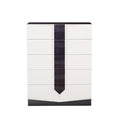 Vios Zebra White Hg Chest White Black Mdf