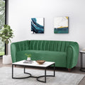 3 Seater Sofa Emerald Velvet 3 Seat