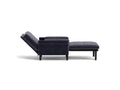 Grey Sofa Chair With Recline Fuction Grey Velvet Metal Primary Living Space Medium Soft Loose Back Pillow Top Arms Foam Fabric Metal 1 Seat