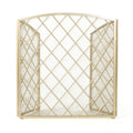 Fire Screens Gold Iron