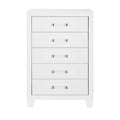 Omoda White Chest White Rubber Wood