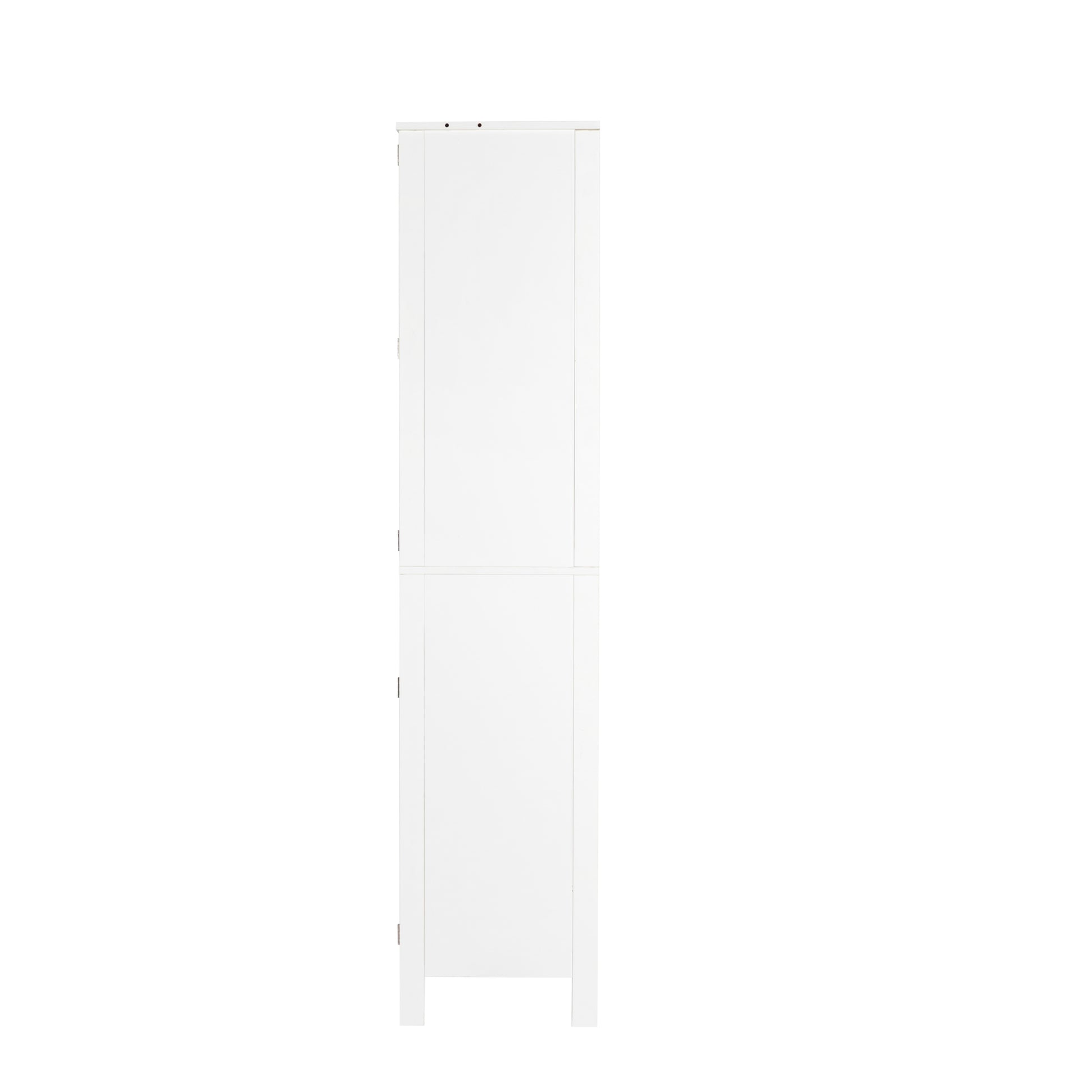70.87" Tall Kitchen Pantry, Storage Cabinetkitchen Cabinetdrawer And Adjustable Shelves, For Kitchen, Dining Room, White White Particle Board Mdf