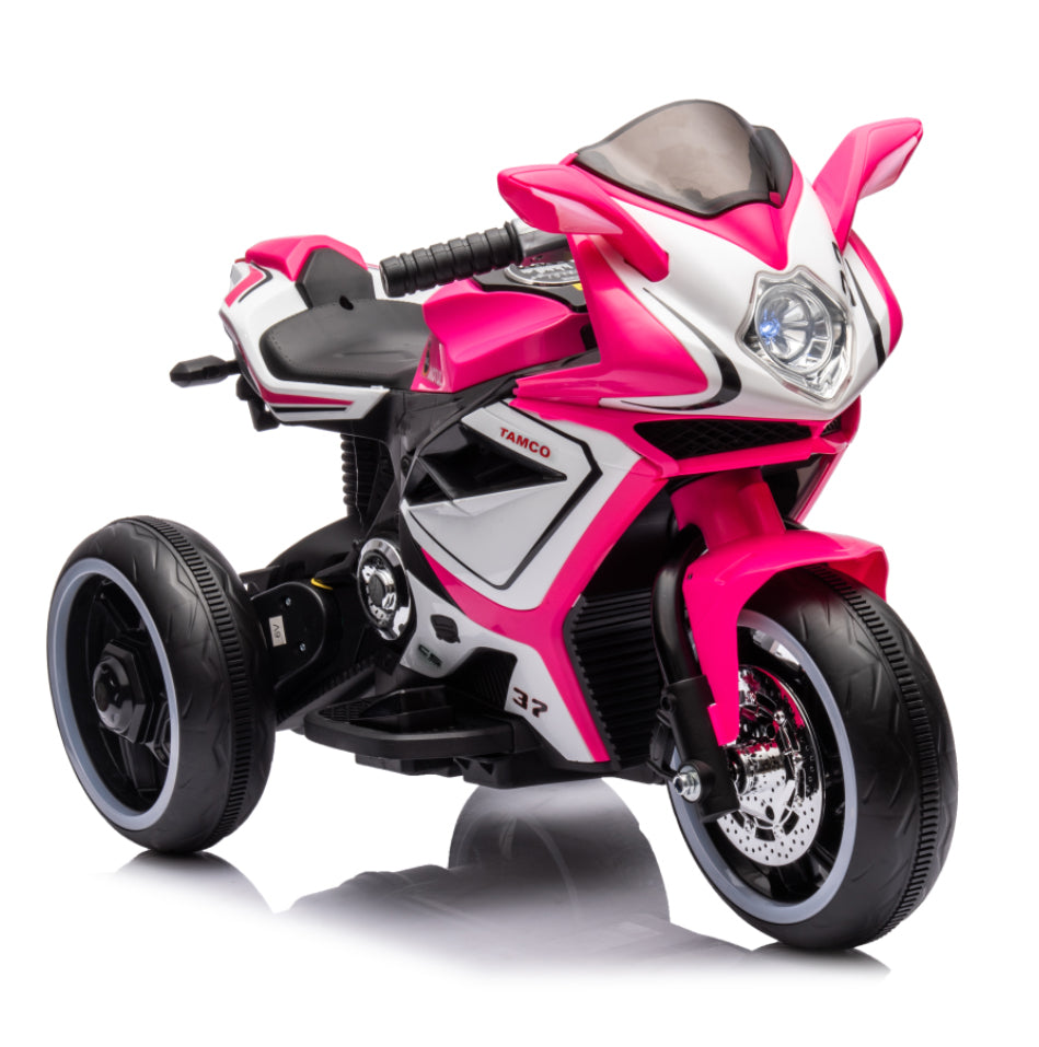 Tamco 6V Kids Electric Motorcycle Cheap Kids Toys Motorcycle Kids Electric Car Electric Ride On Motorcycle 3 4 Years Girl Pink 50 99 Lbs 3 To 4 Years Plastic Indoor & Outdoor Use