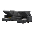 Sectional Sofa With Storage, 96