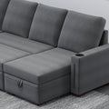 Sectional Sofa With Storage, 96