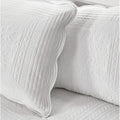 6 Piece Reversible Soped Edge Daybed Cover Set White Daybed White Polyester