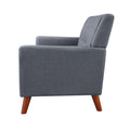 Seat Sofa Dark Gray Wood Primary Living Space American Traditional Birch Foam Wood