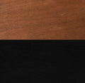 Ventura 70 Inch Fireplace Tv Stand For Tvs Up To 80 Inches, Black And Bourbon Finish Black 80 89 Inches Wood Wood