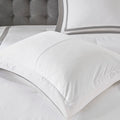 8 Piece Comforter And Quilt Set Collection Grey Full Queen Full Grey Polyester