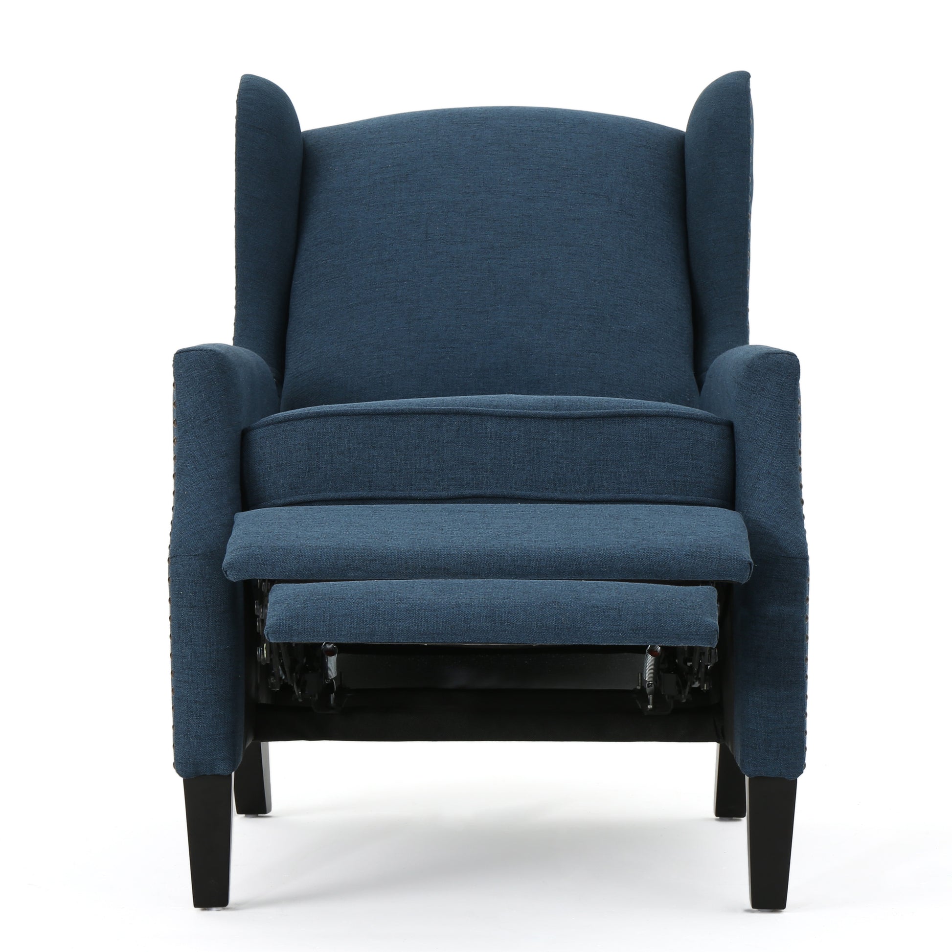 Recliner Navy Blue Fabric