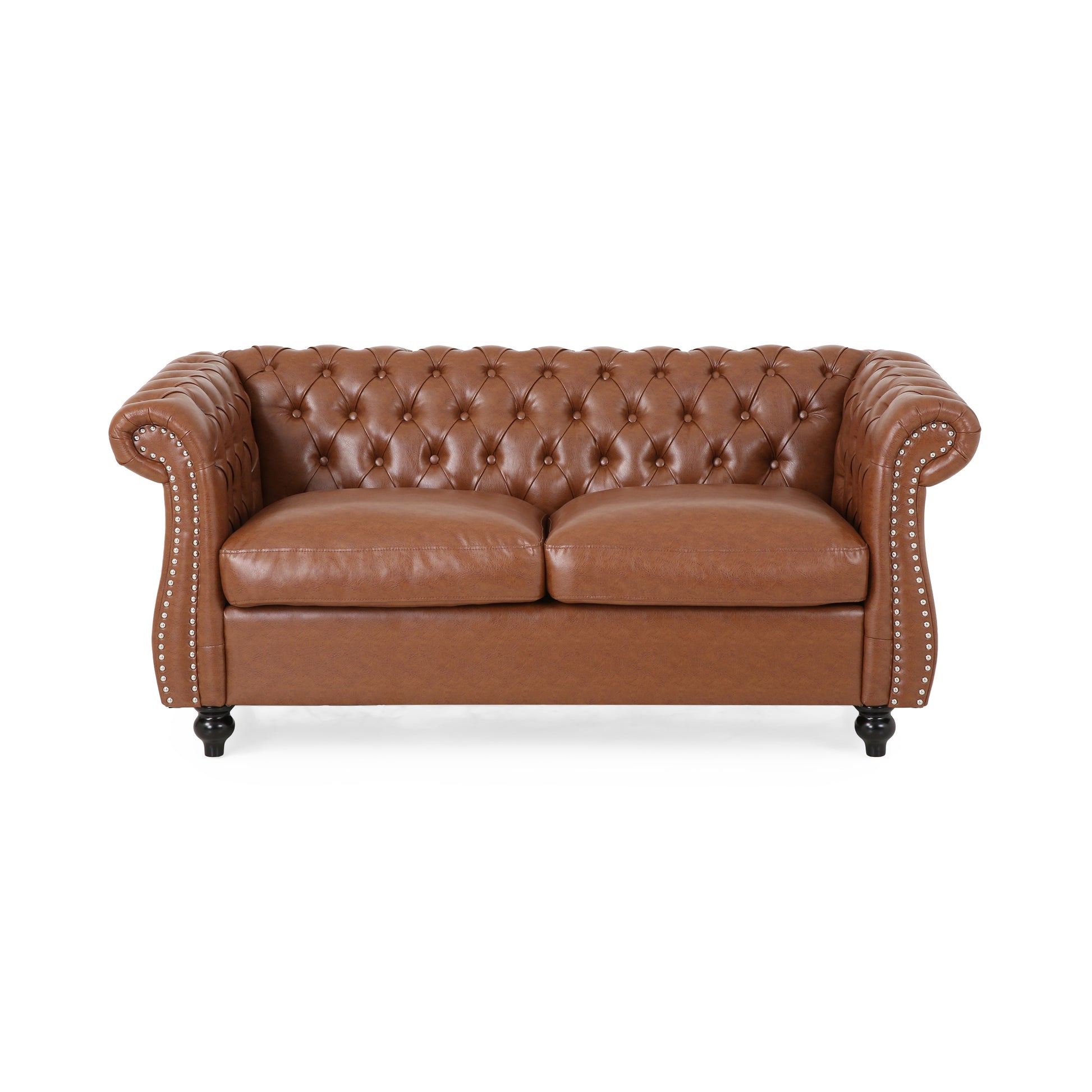 Seat Sofa Light Brown Pu