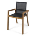 Belfast Dining Chair,Set Of 2 Teak Wood