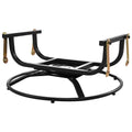 K&K 5 Pieces Outdoor Patio Furniture Set With Pet House Cool Bar And Retractable Side Tray, Rattan Wicker Patio Swivel Rocking Chairs Set Of 2 With Ottomans For Backyard, Porch, Balcony, Beige Yes Rocker & Glider Brown Beige Seats 2 Weather Resistant