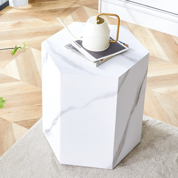 Modern Mdf Coffee Table, With Complex Texture Patterns, Style And Texture Coffee Table To Redefine Your Interior Decoration And Enhance Your Living Space, Stylish And Durable Design White Mdf