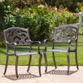 Austin Chair Set Of 2 Copper Aluminium