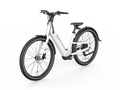 Electric Bike W 40 Miles Max Operating Range And 25 Mph Max Speed White White Aluminum