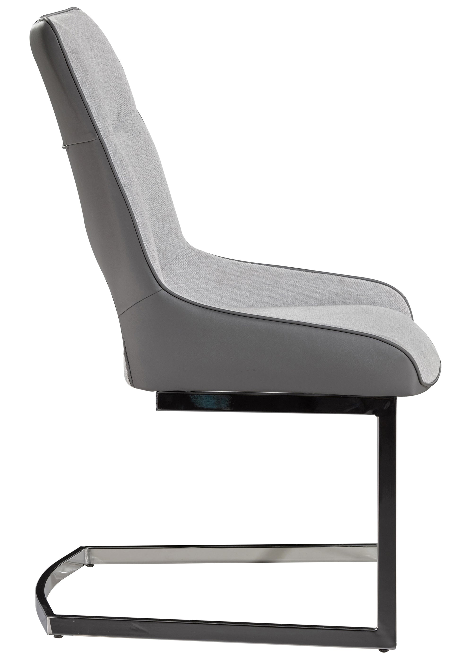 Sally Grey Dining Chair Kit Of 2 Solid White Dining Room Rubberwood Solid Back Set Of 2 Gray Foam Wipe Clean Square Modern Side Chair Foam Fabric