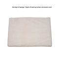 2Pcs Set Outdoor Lounge Chair Cushion Replacement Patio Funiture Seat Cushion Chaise Lounge Cushion Yellow White Yellow White Cotton