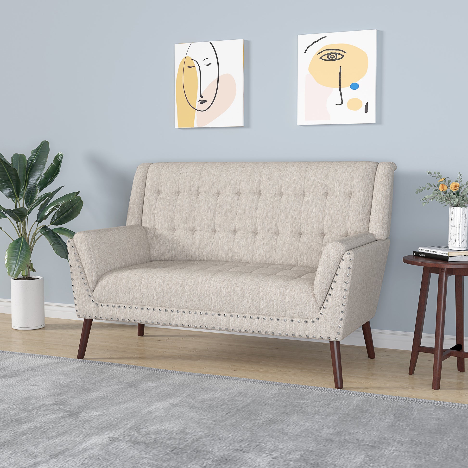 Seat Beige Fabric