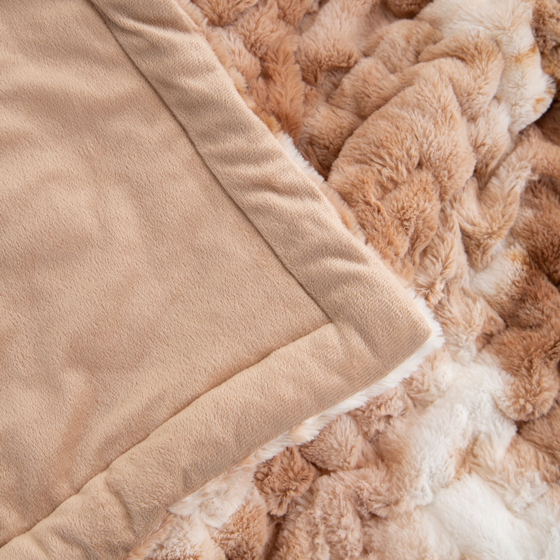 50X60" Faux Fur Throw Multicolor Faux Fur