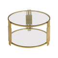 Modern Glass Coffee Table In 31.5