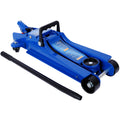 2.5 Ton Low Profile, Heavy Duty Steel Racing Floor Jack With Single Piston Lift Pump, Lifting Range 3.5