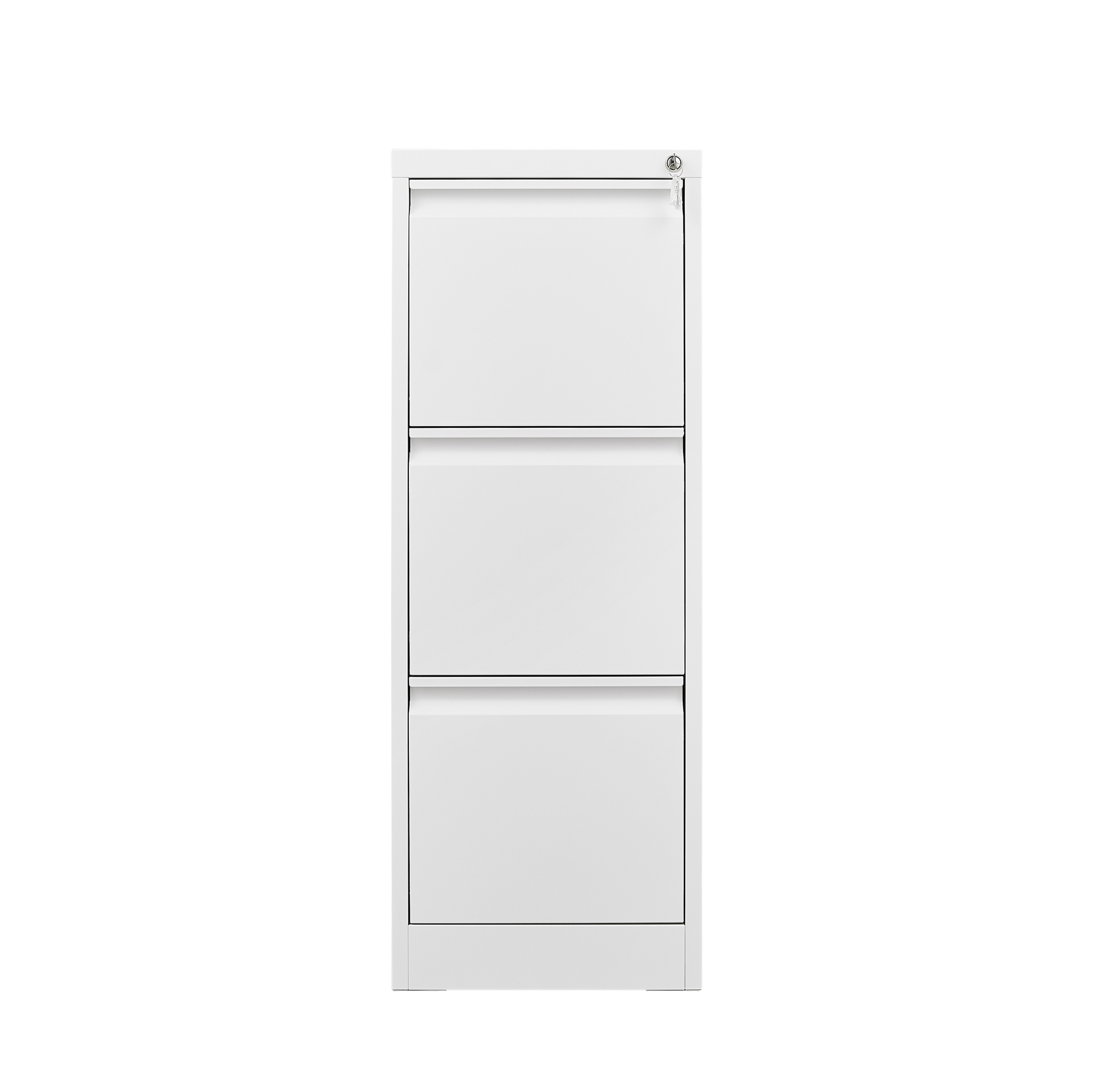 3 Drawer File Cabinet With Lock Metal Vertical File Storage Cabinet Office Home Steel Vertical File Cabinet For A4 Legal Letter Size Narrow File Cabinet Locked,Assembly Required Filing Cabinets 3 4