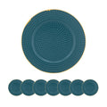 8 Pack Plastic Charger Plate, D13