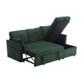 United Modular Sectional Sofa L Shaped Modular Couch With Reversible Chaise Modular Sofa Sectional Couch With Storage Seats Emerald Velvet 4 Seat
