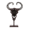 Taurus On Stand Bronze Aluminium