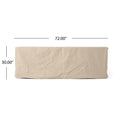 Shield Dining Set Cover Beige Fabric