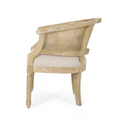 Accent Chair Rubber Wood Beige Natural Beige Natural Nature Classic Rubberwood Rubber Wood