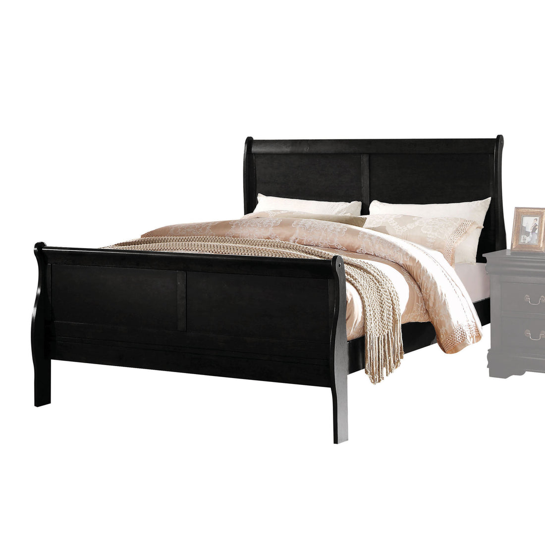 Black Twin Bed Box Spring Required Twin Black Wood Bedroom Pine Sleigh Wood