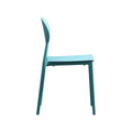 Westlake Injection Molding Pp Chair Set Of 2 Teal Polypropylene