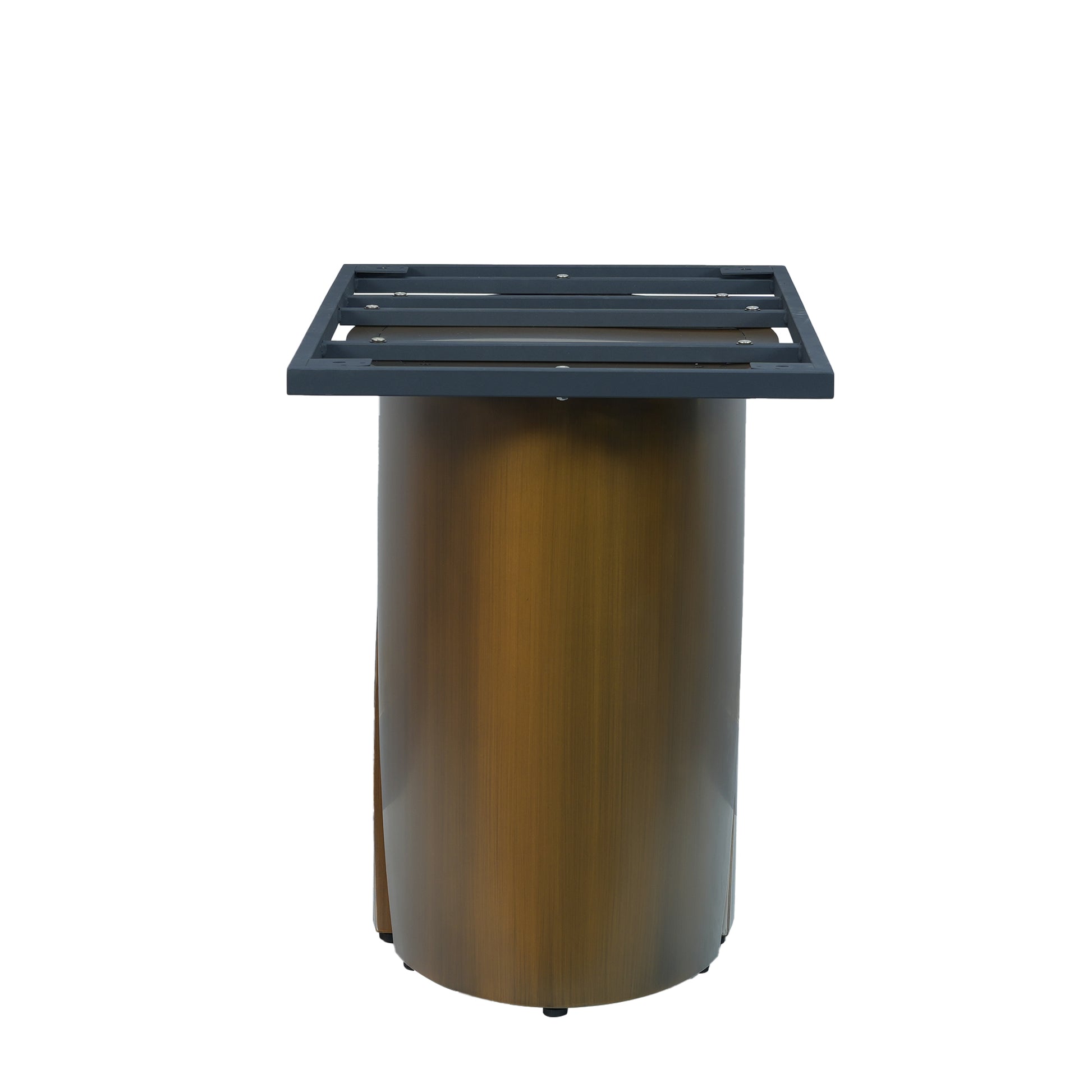 63 "Modern Artificial Stone White Panel Bronze Iron Metal Legs Can Accommodate 6 8 People Antique Brass,White Dining Room Metal Sintered Stone