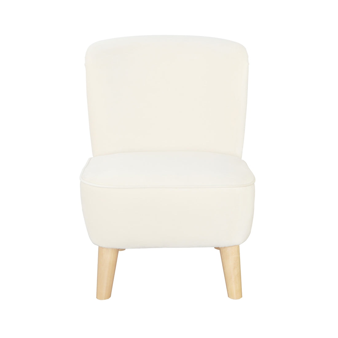 Juni Kids Chair In Almond Almond Fabric