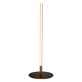 Dimond Black Led Table Lamp With On Off Switch Round Metal Base Black,Gold Table&Floor Lamps Mid Century Modern Led Metal