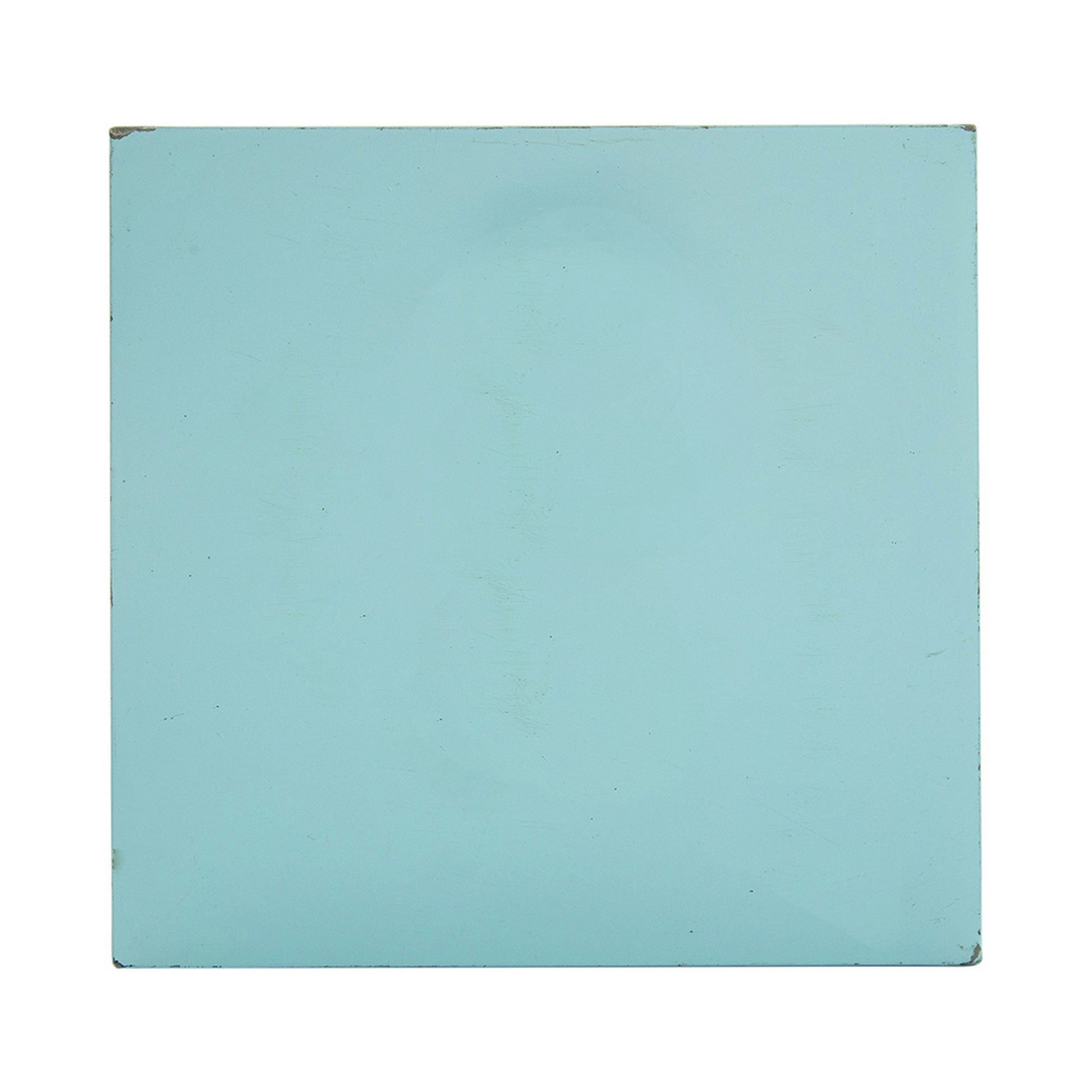 Alluring Mimosa Square Tray, Powder Blue Blue Plastic